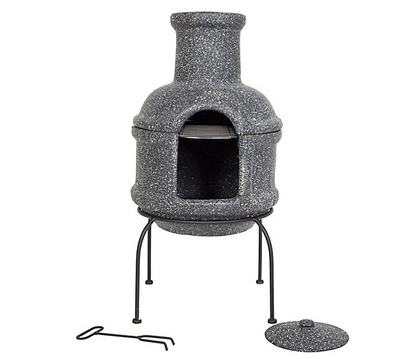 Clay Chiminea